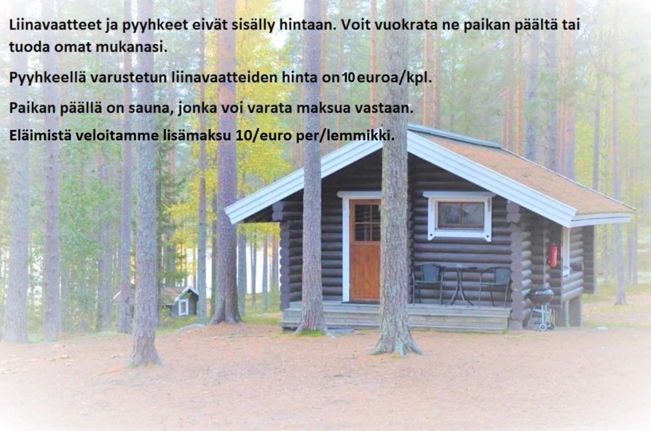 Laahtanen camping Ristijärvi Buitenkant foto