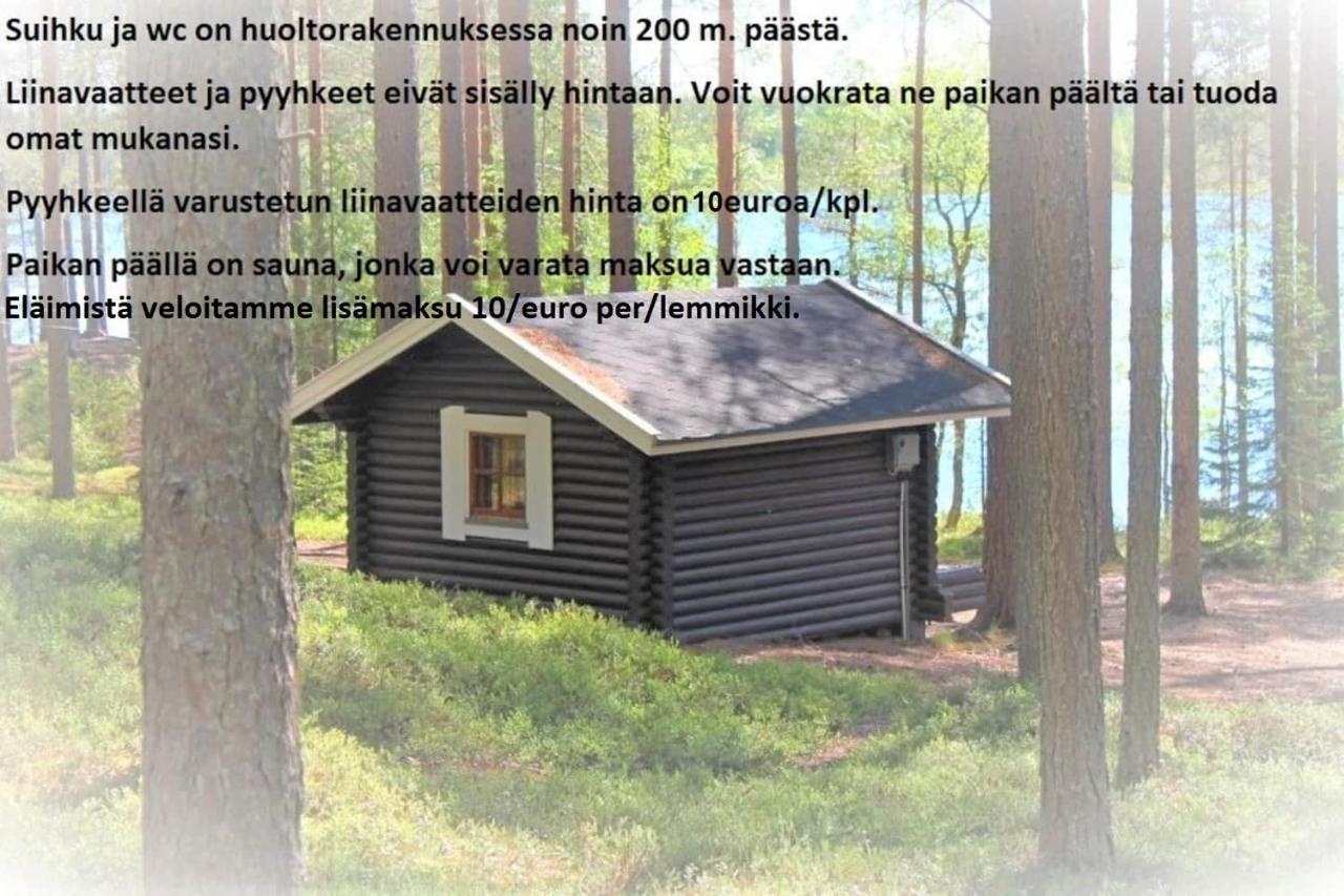 Laahtanen camping Ristijärvi Buitenkant foto