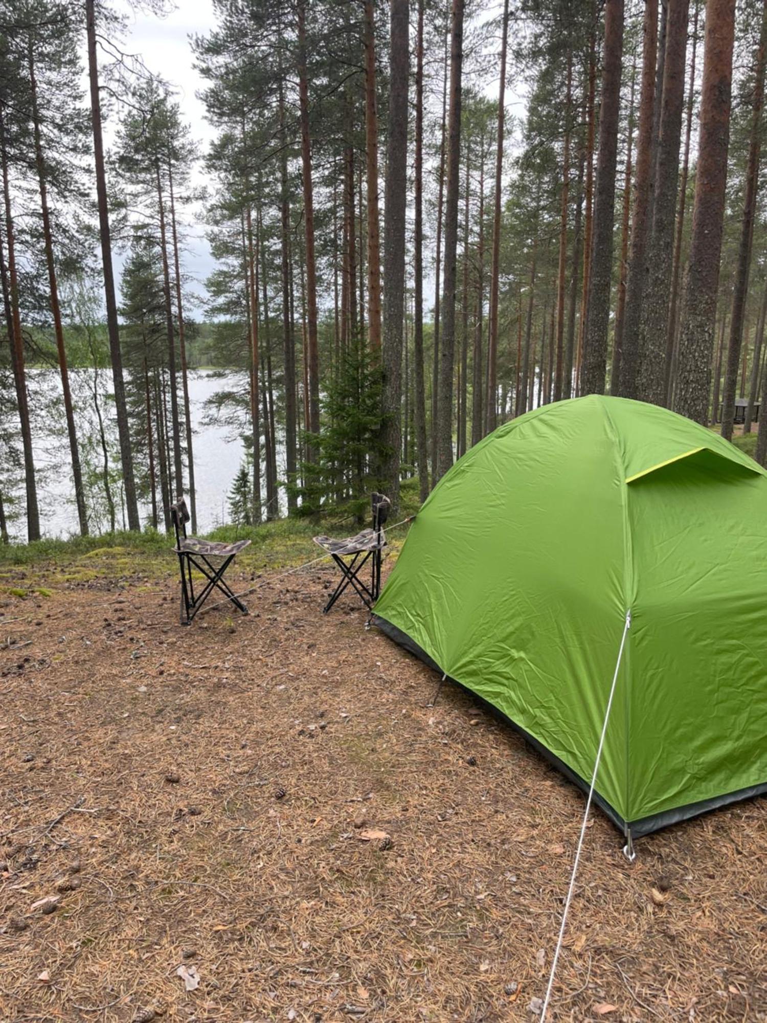 Laahtanen camping Ristijärvi Buitenkant foto