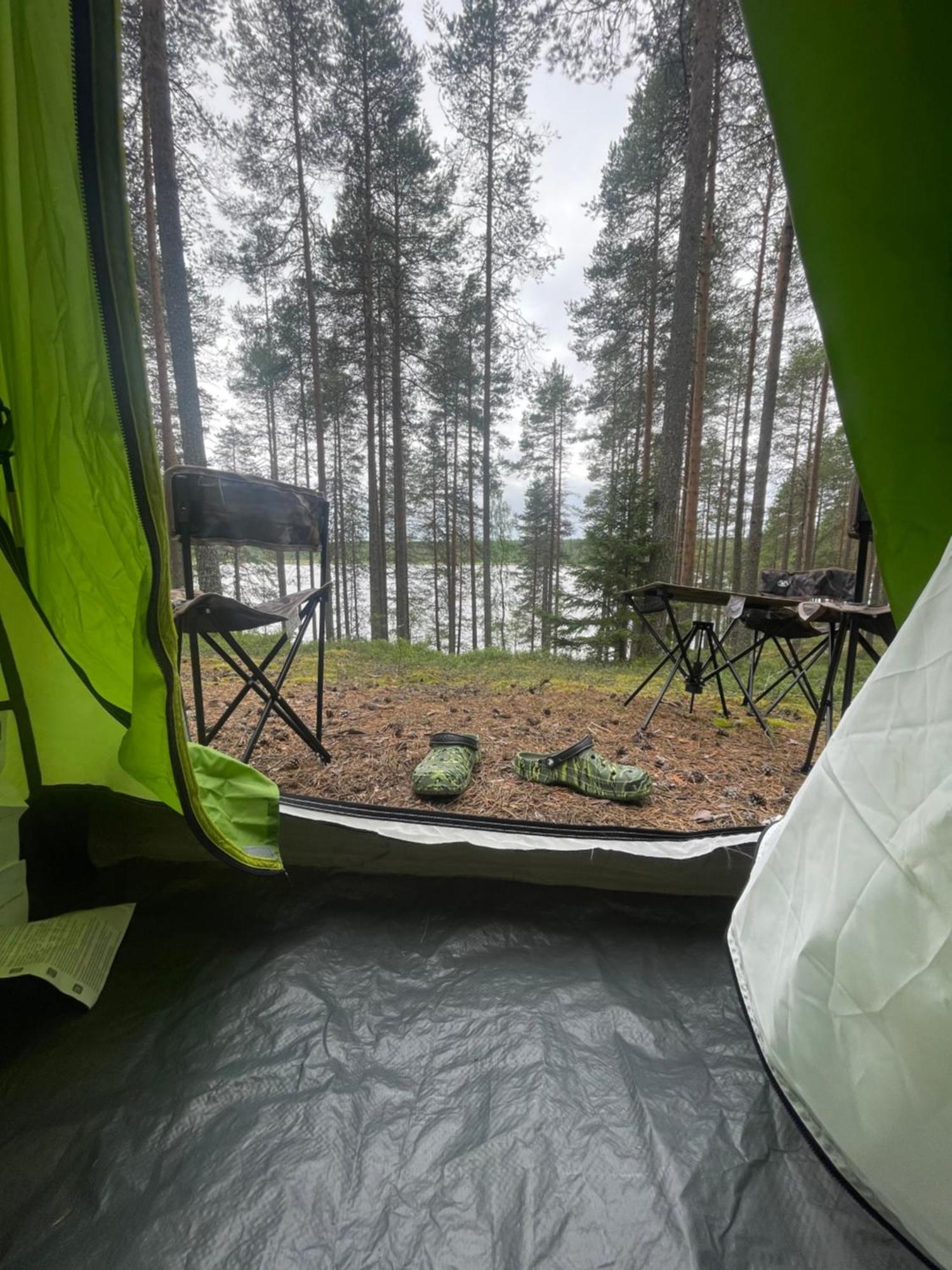 Laahtanen camping Ristijärvi Buitenkant foto