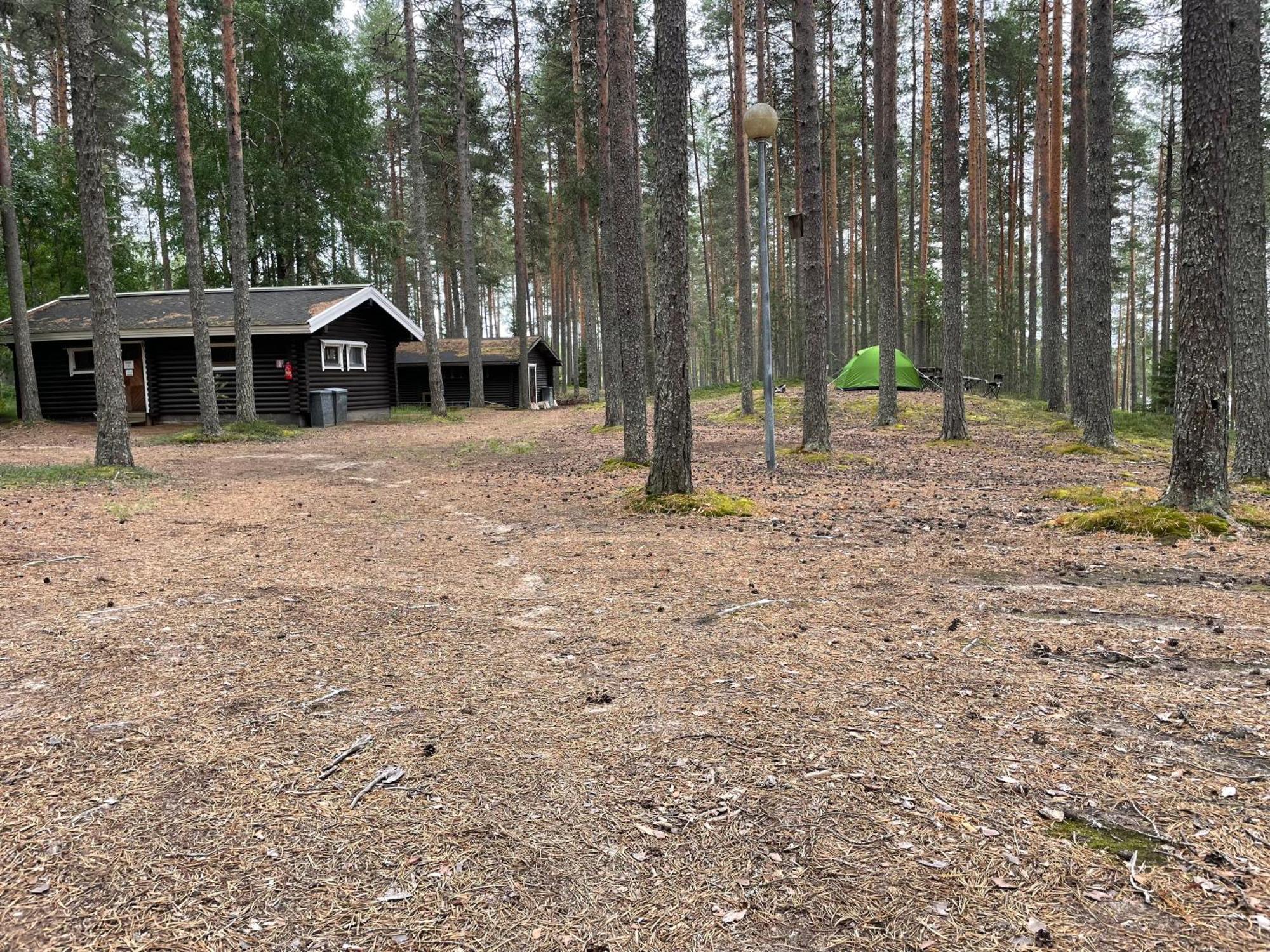 Laahtanen camping Ristijärvi Buitenkant foto