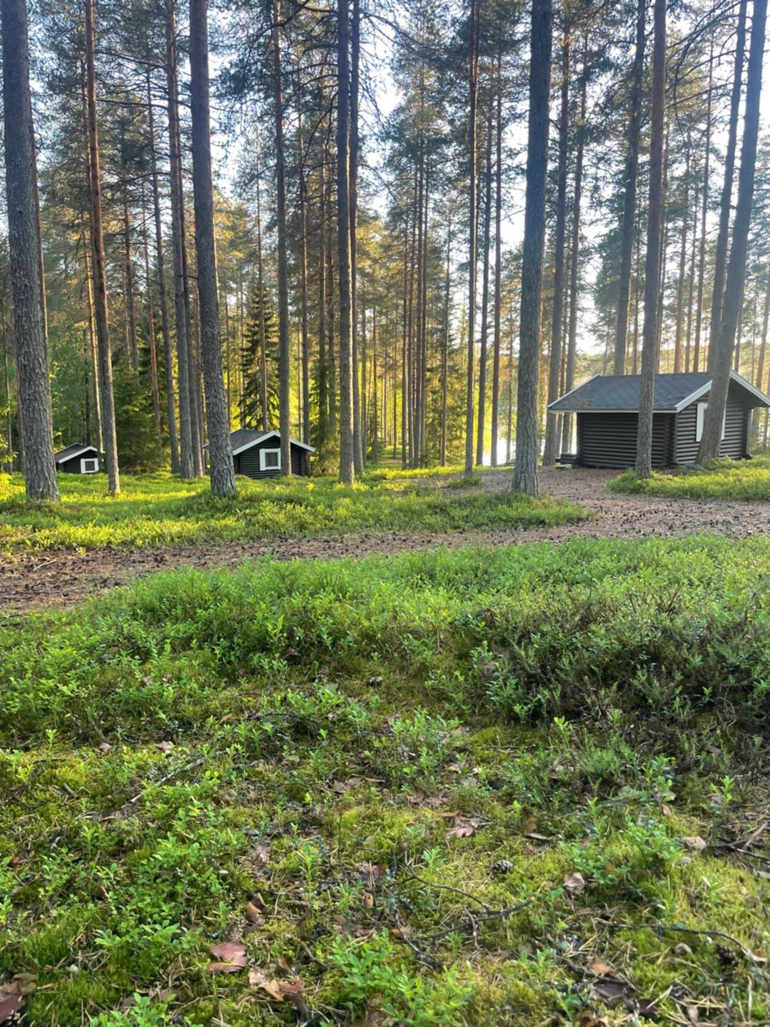 Laahtanen camping Ristijärvi Buitenkant foto