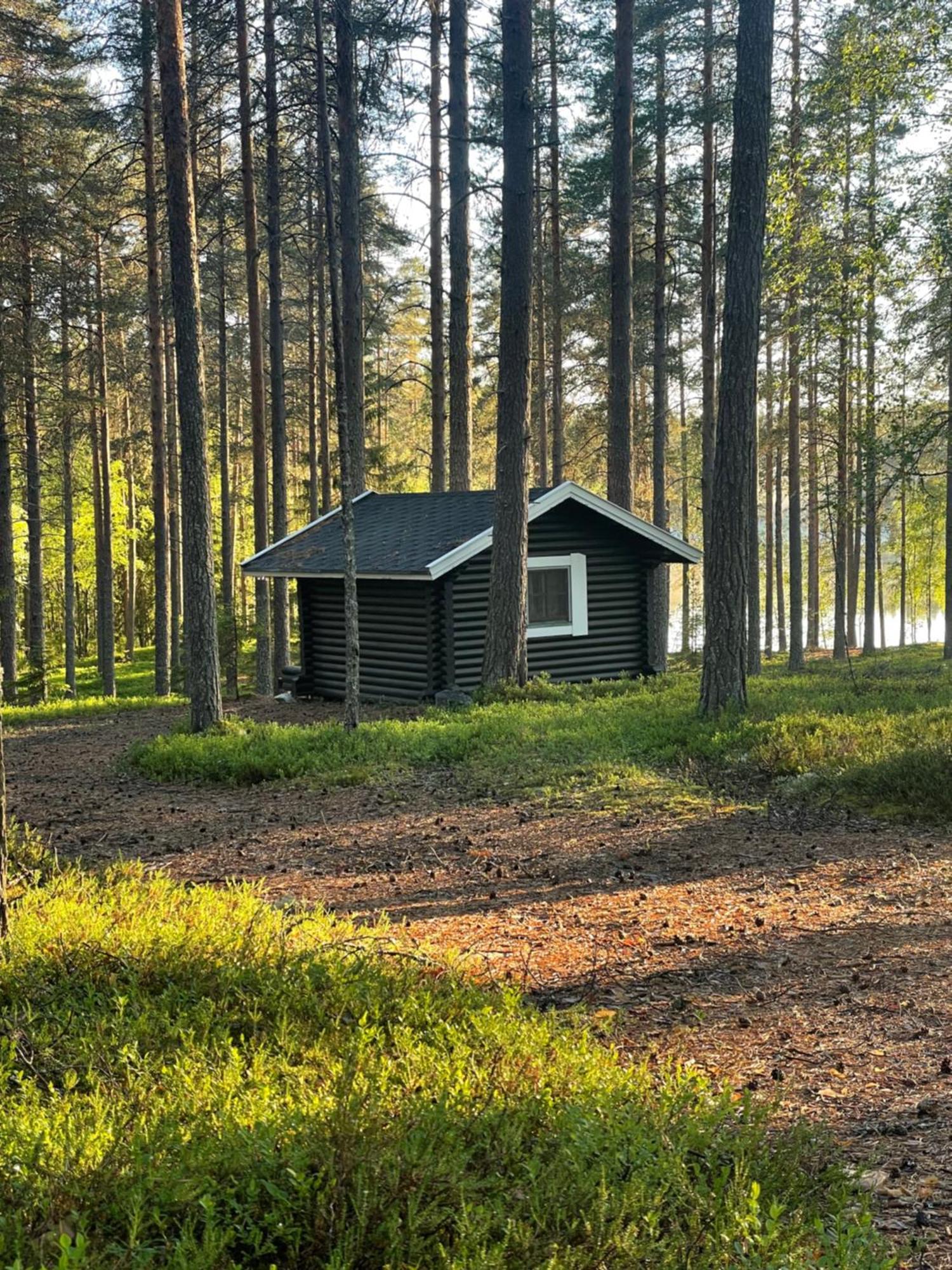 Laahtanen camping Ristijärvi Buitenkant foto